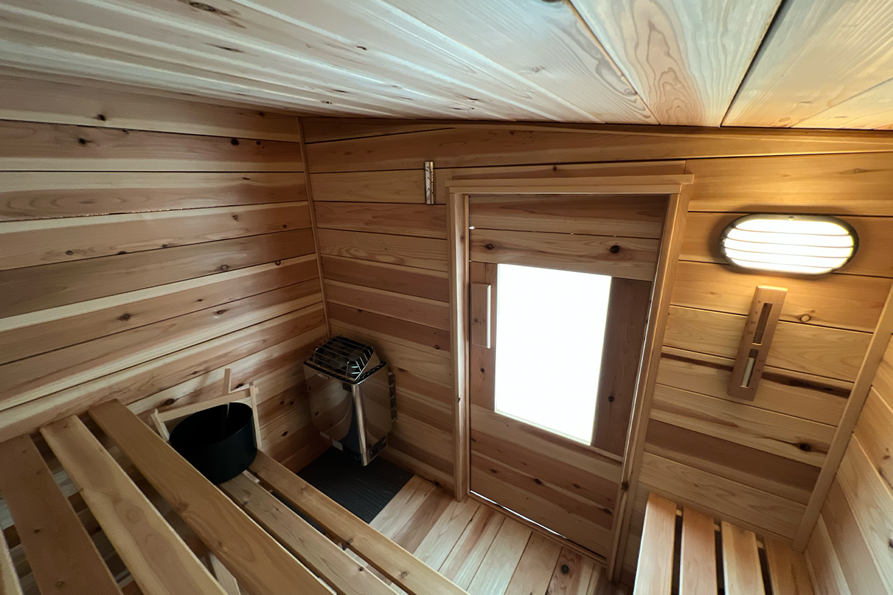 Ross Allen — Backyard Sauna